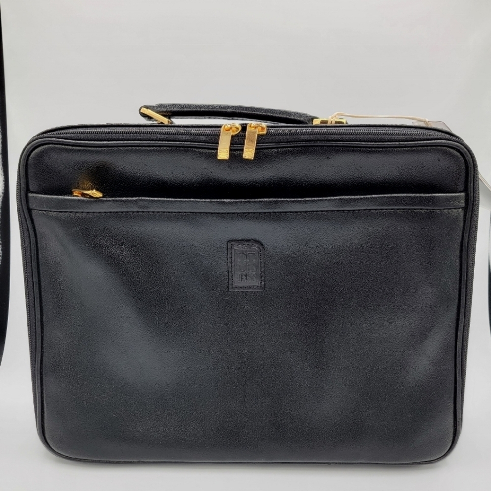 Daks London Leather Briefcase Handbag NWT #1956
